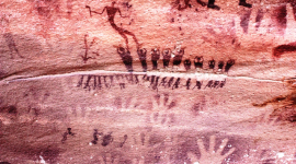 Древняя Африка: 9-тысячелетние рисунки на стенах пещер