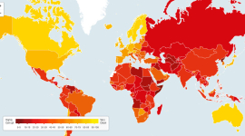 Украина поднялась на 2 ступеньки в рейтинге коррупции