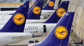 8 українських рейсів Lufthansa скасовано