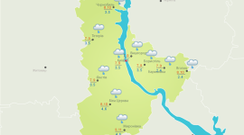 Завтра в Києві прогнозують дощ із вітром