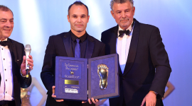 Обладателем премии Golden Foot-2014 стал Андрес Иньеста