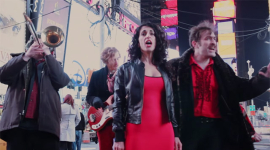 На Таймс-сквер панк-группа спела «Червону Руту» в поддержку Украины