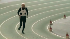 95-летний бегун установил мировой рекорд на 200 метрах