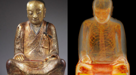 Внутри древней статуи Будды обнаружили мумию монаха