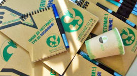 В Украине делают «вечные» блокноты из использованных бумажных стаканчиков
