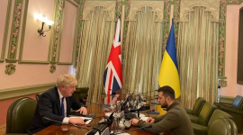Борис Джонсон в Киеве: Мы предложим поддержку, чтобы Украина никогда больше не подверглась вторжению