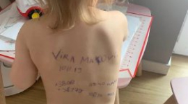 Українка розповіла про послання, яке вона нанесла на шкіру дитини у перший день війни
