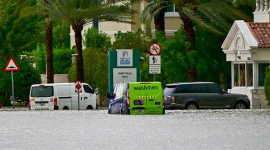 Унаслідок рекордних опадів в ОАЕ загинув 70-річний чоловік (ВІДЕО)