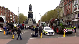 Ірландська поліція розчищає блокпости, а Дублін вживає заходів для пом’якшення наслідків зростання цін на пальне (ВІДЕО)