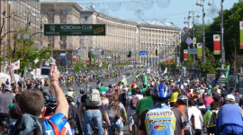 По Киеву проедут тысячи велосипедистов