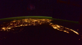 Земля вночі: відео астронавта