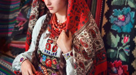 Украинские наряды в стиле «Тени забытых предков» от фотомастерской