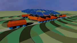 Українці створили безпілотний смарт-трактор на сонячних панелях