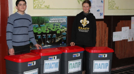 Винницкий проект «Зелена школа» учит школьников разделять отходы и зарабатывать