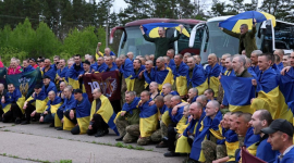 Україна повернула 205 воїнів з полону (ВІДЕО)