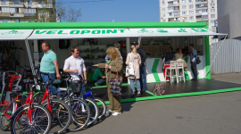 В Киеве открыли новую бесплатную велопарковку