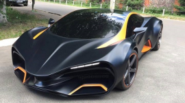 Создан первый украинский электромобиль HIMERA – фантастический дизайн