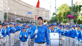 У Києві виступив всесвітньо відомий духовий оркестр Tian Guo Marching Band