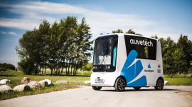 В Естонії запустять перші в світі безпілотні мікроавтобуси на водневому паливі (ВІДЕО)