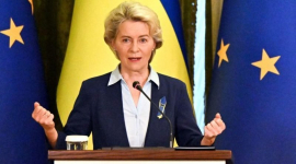 Фон дер Ляйен обещает поддержать вступление Украины в ЕС