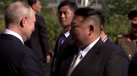 Прибыв в Северную Корею, Путин пообещал поддерживать ее в противостоянии США