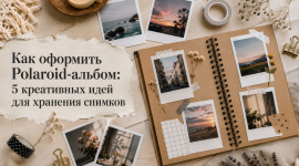 Как оформить Polaroid-альбом: 5 креативных идей для хранения снимков