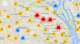 В Киеве появилась онлайн-карта установки теплосчётчиков
