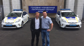 В Киеве открыли первый офис патрульной службы МВД
