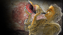 Морская ракушка, возраст которой 18000 лет, — старейший духовой инструмент, созданный руками человека. ФОТОрепортаж