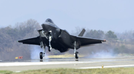 6 американских истребителей F-35A принимают участие в комбинированных учениях в Южной Корее