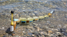 Учёные из Швейцарии создали робо-угря, который находит источник загрязнения воды