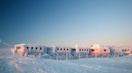 Пересувна полярна станція Halley VI продовжує обробляти дані (ФОТО) 