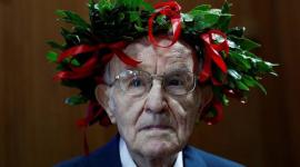Дедушка окончил итальянский вуз в 96 лет и получил диплом с отличием