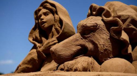 В Австралии проходит выставка песочных скульптур (фотообзор)
