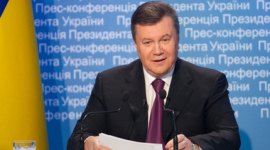 За дві години прес-конференції Янукович відповів на 17 питань