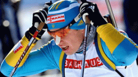 Украинские биатлонисты завоевали бронзовую медаль в эстафете