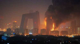 В Пекіні дотла згорів олімпійський готель 'Мендарін Орієнтал'