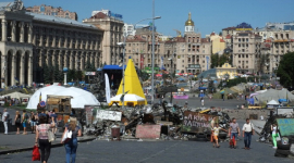 Більшість киян - проти наметового містечка на Майдані