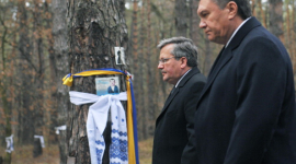 Президент Польши посетил «Быковнянские могилы»