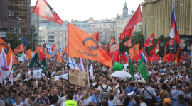 День Росії в Москві відзначають концертами і масовими демонстраціями