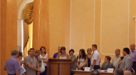 Підприємці ринку «Привоз» взяли штурмом одеську мерію