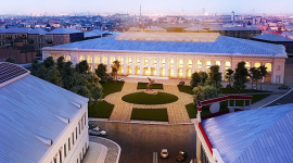 В Гостином дворе Киева сносят здание театра