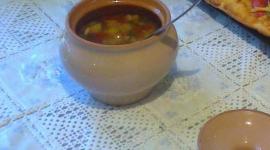 Рецепт: Овочевий суп з фрикадельками