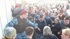 В Киеве на рынке «Лесной» произошли потасовки 