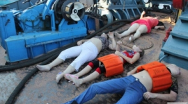 Пошук загиблих в результаті краху судна «Булгарія» продовжується. Їх вже 54