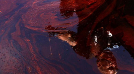 В Іркутській області через розлив нафти на Ангарі введено режим НС