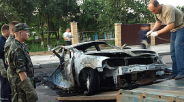 Внаслідок ДТП вибухнув автомобіль. Є жертви (ФОТО)