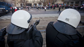 В Польше прошли массовые беспорядки, задержано более 200 человек 