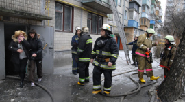 Пожар 1 января в столичной квартире: погибло 2 человека 