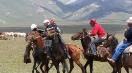 Самобытная жизнь кочевников Кыргызстана